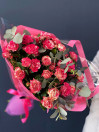 Букет из 5 кустовых роз