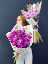 Букет из 9 веток маттиолы